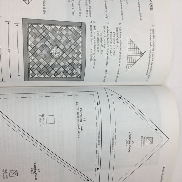 That Patchwork Place 1990 Threads of Time Nancy J Martin Quilt Book Patterns - Picture 8 of 12